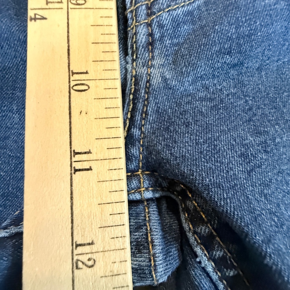 Levi's 541 Jeans Mens 43x8 Dark Wash Blue Denim Rugged Athletic Fit - Picture 6 of 13